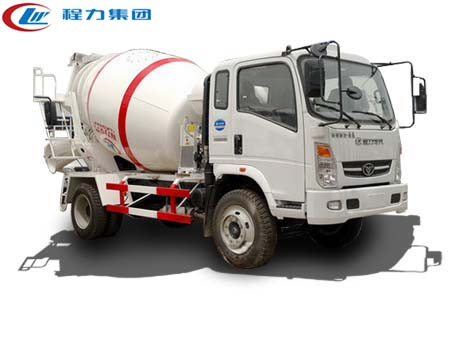 重汽豪曼5方水泥搅拌车