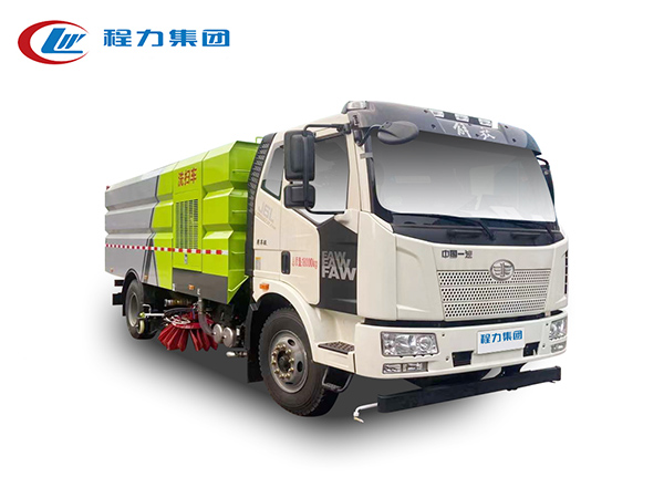 国六解放16方多功能洗扫车
