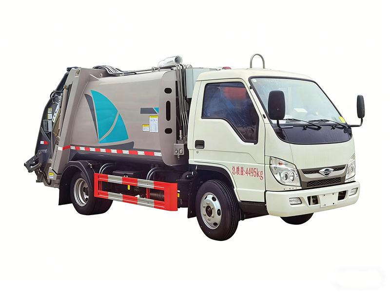 福田小卡之星5.8方压缩垃圾车